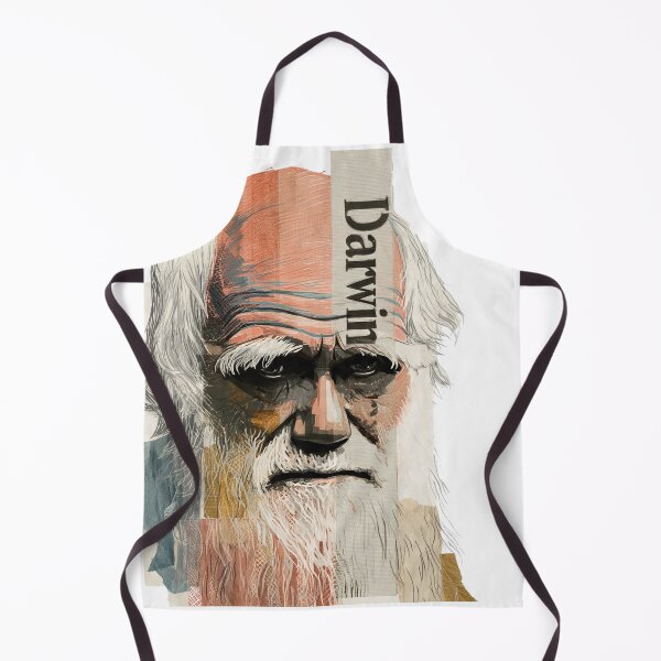 Item preview, Charles Darwin – Evolution Collage Portrait Art Print | Science Natural Selection Biology Poster designed and sold by OzzFrequency.
