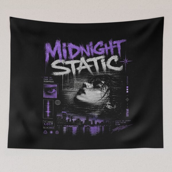 Item preview, Midnight Static designed and sold by folskullyz.