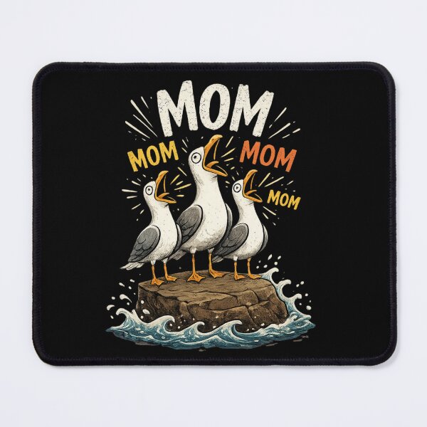 Item preview, Funny Mom Gift Seagull Meme Shirt for Mother designed and sold by Wild Pixel Studio.