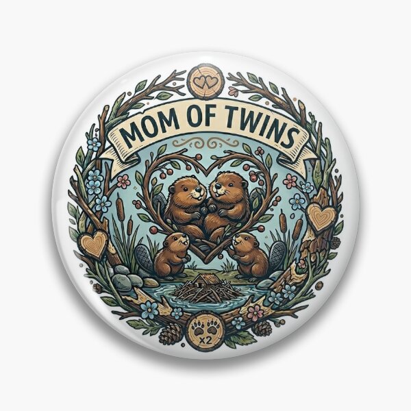 Item preview, Mom od twins designed and sold by Bobrolove.