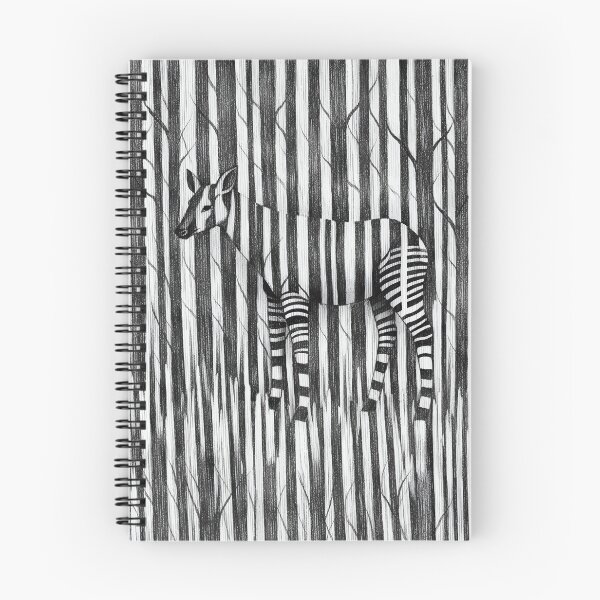 Item preview, Okapi Forest Pattern Camouflage Surrender to Being Seen And Hidden designed and sold by WildlifeInc.