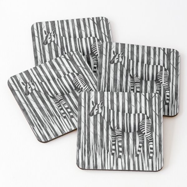 Item preview, Okapi Forest Pattern Camouflage Surrender to Being Seen And Hidden designed and sold by WildlifeInc.