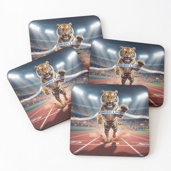 Item preview, Tiger Wins the Race designed and sold by Tridentulus.