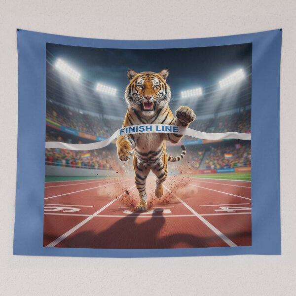 Item preview, Tiger Wins the Race designed and sold by Tridentulus.