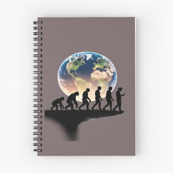 Item preview, Human Evolution Graphic Tee | Funny Modern Society Earth Design designed and sold by ELVIN DESIGNS.
