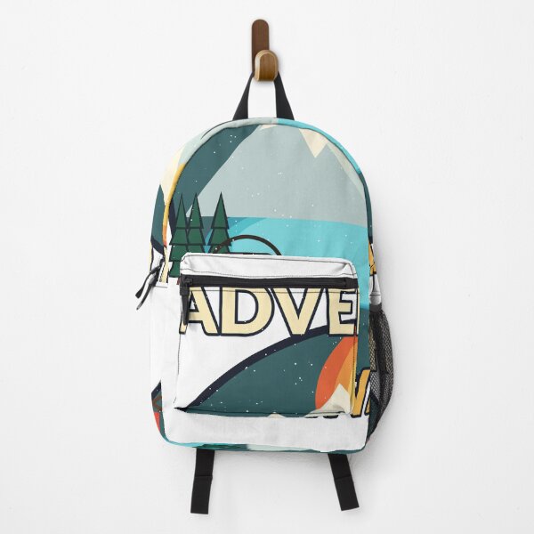 Item preview, Adventure Awaits Mountain Camping Outdoor Travel Design designed and sold by Cozy Oddities Studio.