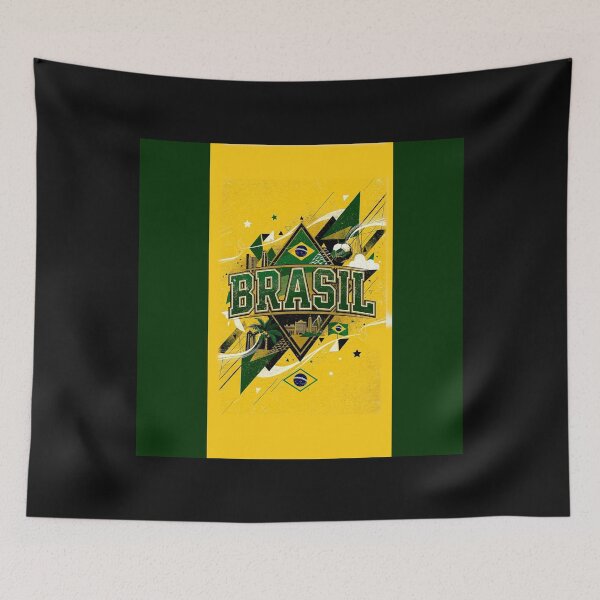 Item preview, BRAZIL World Cup Streetwear Art #9 designed and sold by Helios Be. Lavsh.