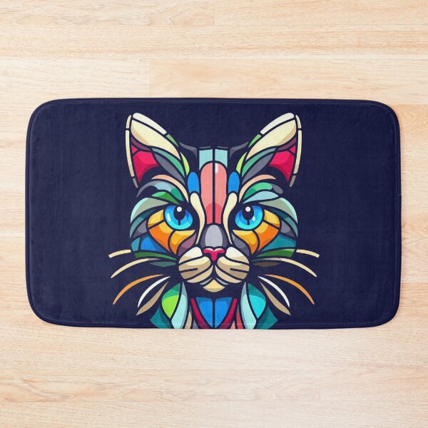 Item preview, Prismatic Cat Face designed and sold by BlackCat Vibe.
