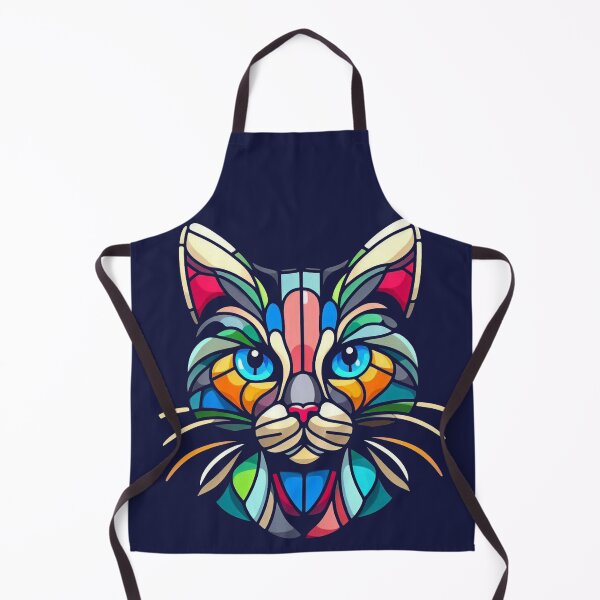 Item preview, Prismatic Cat Face designed and sold by BlackCat Vibe.