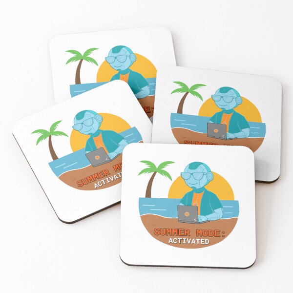 Item preview, Summer Mode: Activated - Tech Humor AI Design designed and sold by Print Expert.
