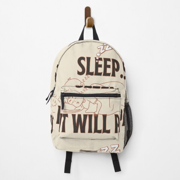 Item preview, Sleep... It Will Pass - Funny Rest & Self-Care Illustration designed and sold by re2m.