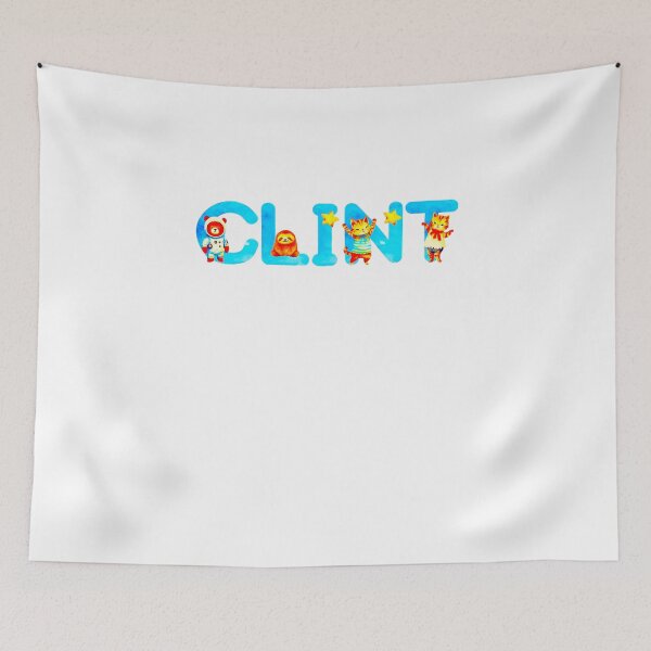Item preview, DREAMLITNAMES COLLECTION – ✨ CLINT ✨ – Cute Storybook Dream Animals designed and sold by WheelieGdArt.