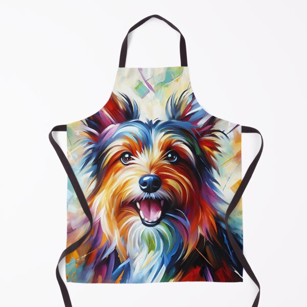 Item preview, Australian Terrier Acrylic Art: Black and Tan Aussie Terrier designed and sold by Puppy Puzzles Plus.