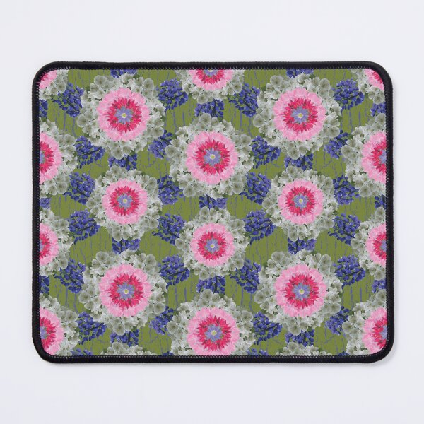 Item preview, Spring Flower Alternating Radials on Green designed and sold by Digitalmyth's Designs.