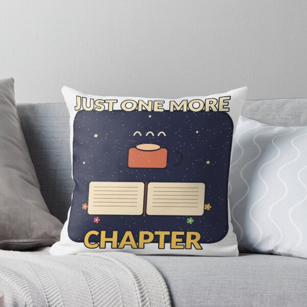 Aperçu de l'œuvre Just One More Chapter Gemütliches Bücher Lesen Design créée et vendue par Cozy Oddities Studio.