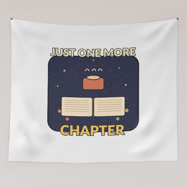 Item preview, Just One More Chapter Cozy Book Lover Reading Design designed and sold by Cozy Oddities Studio.