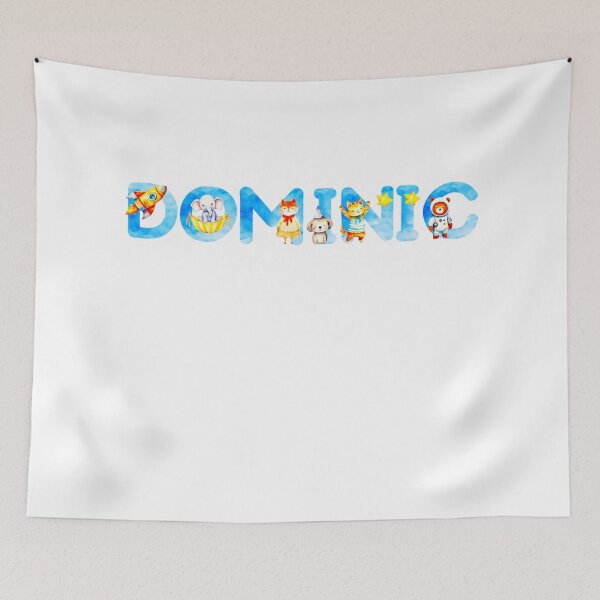 Item preview, DREAMLITNAMES COLLECTION – ✨ DOMINIC ✨ – Cute Storybook Dream Animals designed and sold by WheelieGdArt.