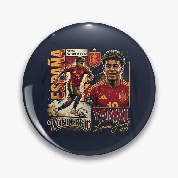 Item preview, Lamine Yamal Spain Vintage designed and sold by GoalFX.
