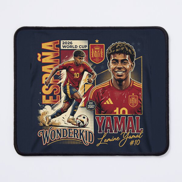 Item preview, Lamine Yamal Spain Vintage designed and sold by GoalFX.