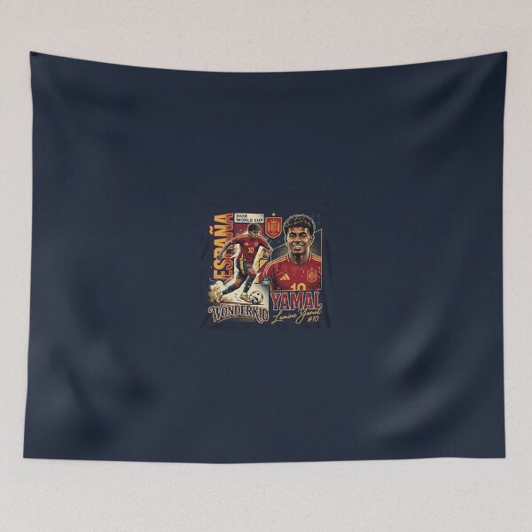 Item preview, Lamine Yamal Spain Vintage designed and sold by GoalFX.