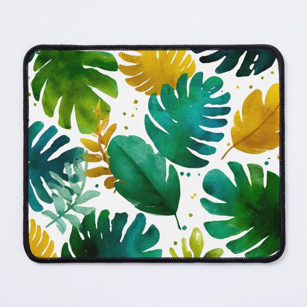 Item preview, Vibrant Tropical Watercolor Leaves, Bold Green Botanical Illustration designed and sold by daila70.