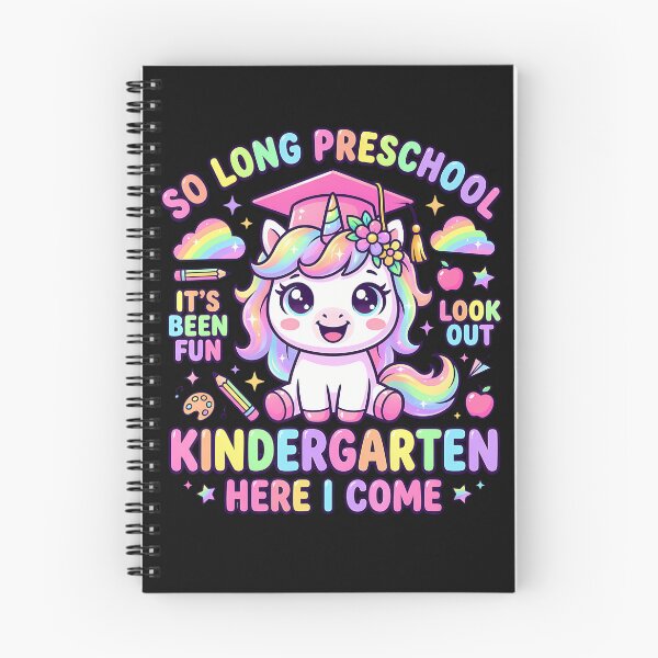 Item preview, So Long Preschool Look Out Kindergarten Here I Come Unicorn designed and sold by Jackstudioo.