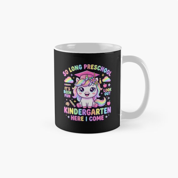 Item preview, So Long Preschool Look Out Kindergarten Here I Come Unicorn designed and sold by Jackstudioo.