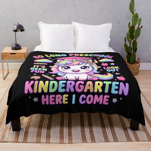 Item preview, So Long Preschool Look Out Kindergarten Here I Come Unicorn designed and sold by Jackstudioo.