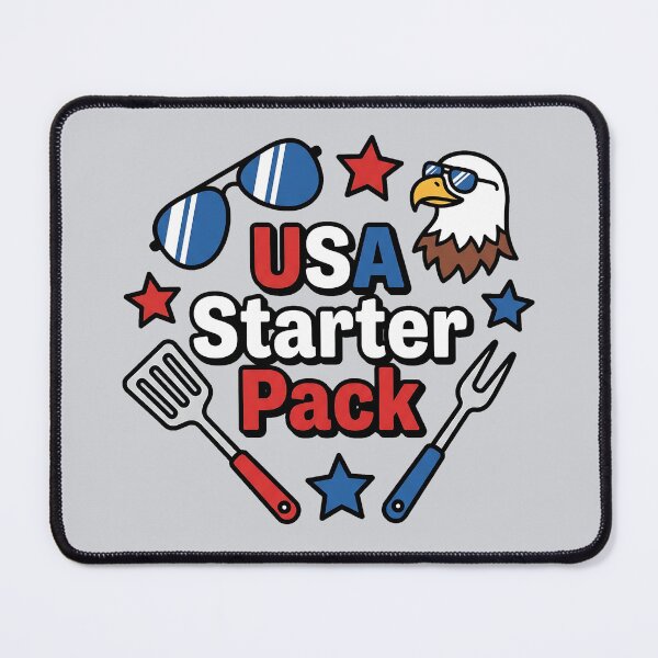Item preview, USA Starter Pack Memorial Day BBQ Vibes designed and sold by MythicCotton.