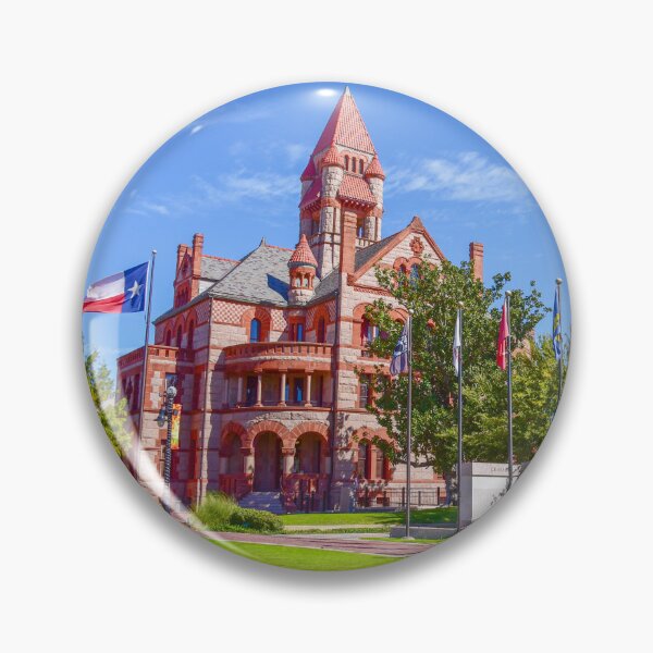 Item preview, Hopkins County Courthouse and Veterans Memorial designed and sold by Catherine Sherman.