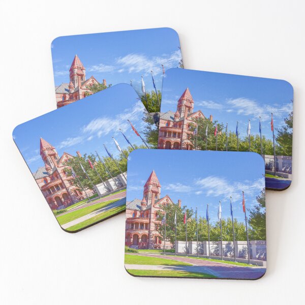 Item preview, Hopkins County Courthouse and Veterans Memorial designed and sold by Catherine Sherman.
