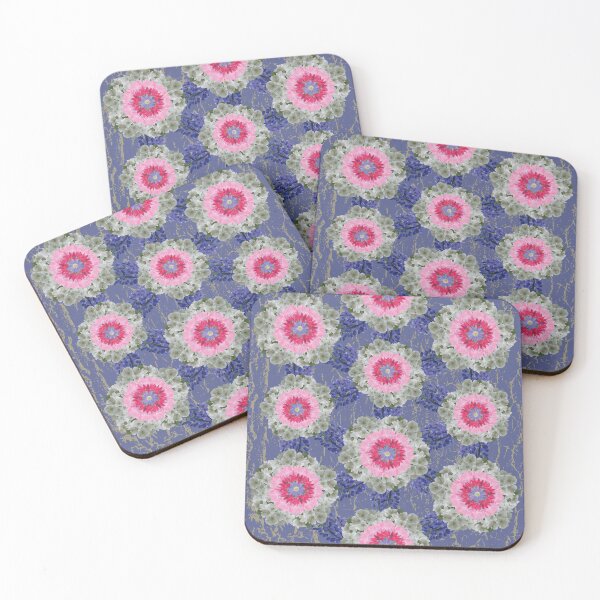 Item preview, Spring Flower Alternating Radials on Purple designed and sold by Digitalmyth's Designs.
