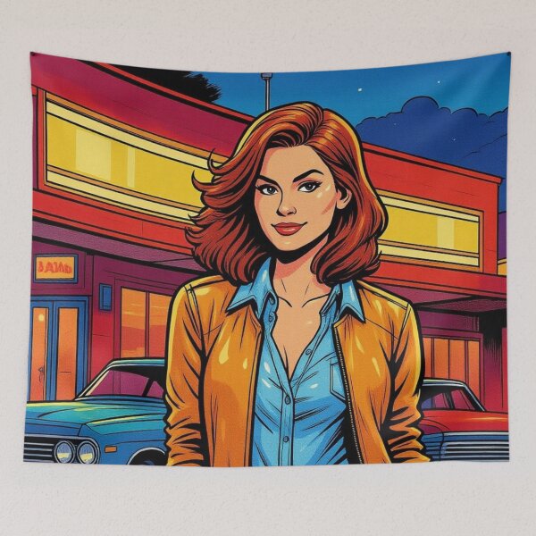 Item preview, Lederbraun Nacht auf dem Parkplatz designed and sold by pjd94.