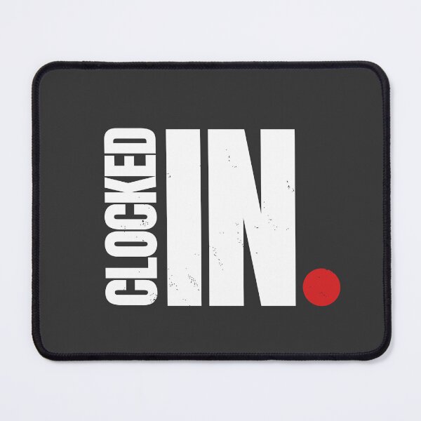Item preview,  Clocked In Nurse Funny Graphic T-Shirt Black designed and sold by KiwyStudio.