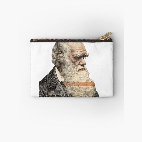 Item preview, Charles Darwin – Evolution Collage Portrait Art Print | Science Natural Selection Biology Poster designed and sold by OzzFrequency.
