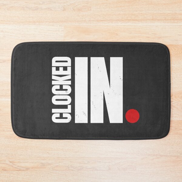 Item preview,  Clocked In Nurse Funny Graphic T-Shirt Black designed and sold by KiwyStudio.