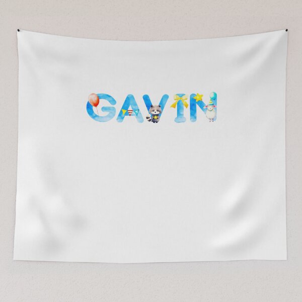 Item preview, DREAMLITNAMES COLLECTION – ✨ GAVIN ✨ – Cute Storybook Dream Animals designed and sold by WheelieGdArt.