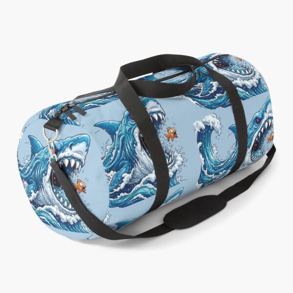 Item preview, Monstrous Blue Shark: Attack of the Giant Wave, a predatory tsunami on a fish! designed and sold by Alan-David.