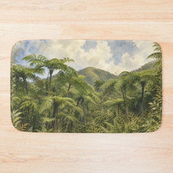 Item preview, The Fern Palm in Toro Negro Rainforest - Puerto Rico - Nikon D850 designed and sold by www.elyunqueprints.store.