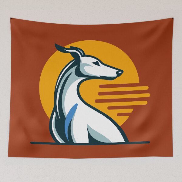 Item preview, Galgo logo No. 17 designed and sold by GALOGO – Art for Sighthounds & Animal Welfare.