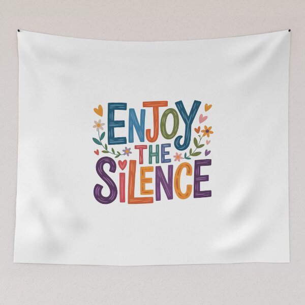 Item preview, Enjoy the silence designed and sold by nimmitrends.