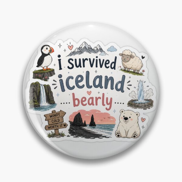 Item preview, I survived Iceland- bearly designed and sold by Thelmaaaa.