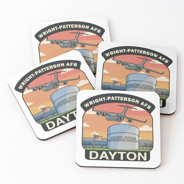 Item preview, Wright Patterson Air Force Base Dayton Ohio Sticker designed and sold by McGeorgeApparel.