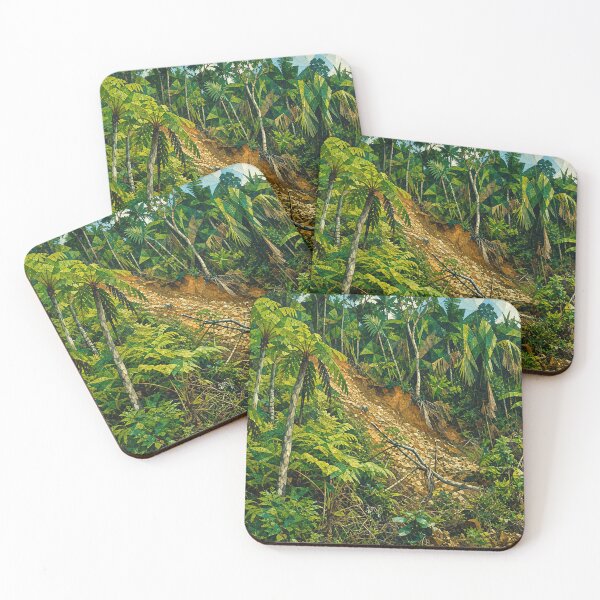 Item preview, Landslide in Toro Negro Rainforest - Puerto Rico designed and sold by www.elyunqueprints.store.