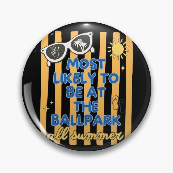 Item preview, Most Likely To Be At The Ballpark All Summer Preppy Aesthetic designed and sold by VGAfanatic.