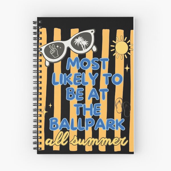 Item preview, Most Likely To Be At The Ballpark All Summer Preppy Aesthetic designed and sold by VGAfanatic.