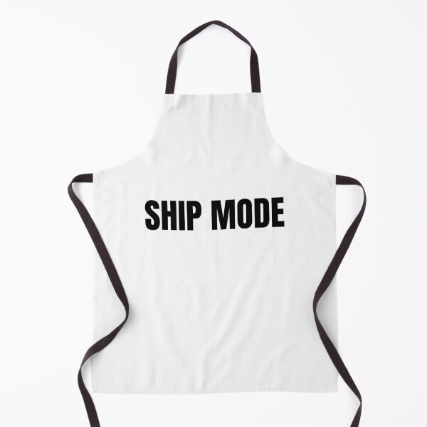 Item preview, Ship Mode (Black) designed and sold by ShipCrewNation.
