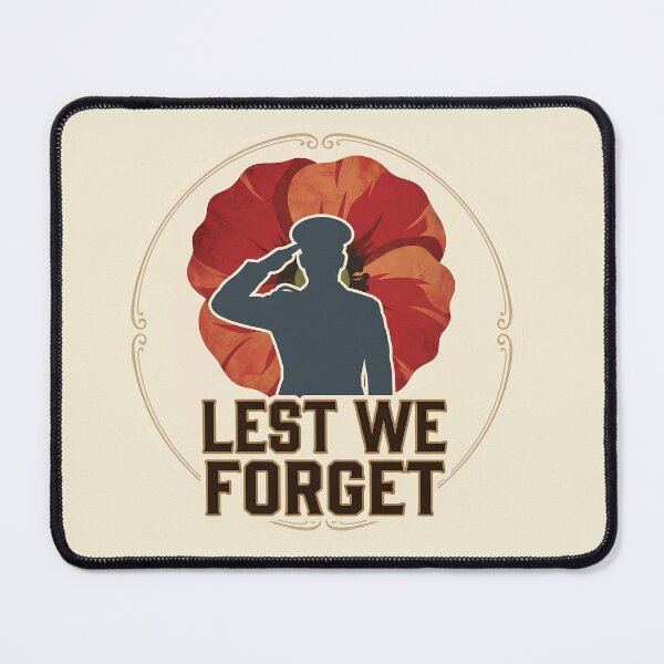 Item preview, Lest We Forget Memorial Day Tribute Design designed and sold by MythicCotton.