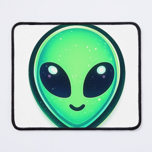 Item preview, Glowing Alien Head Design designed and sold by redsharkuk.