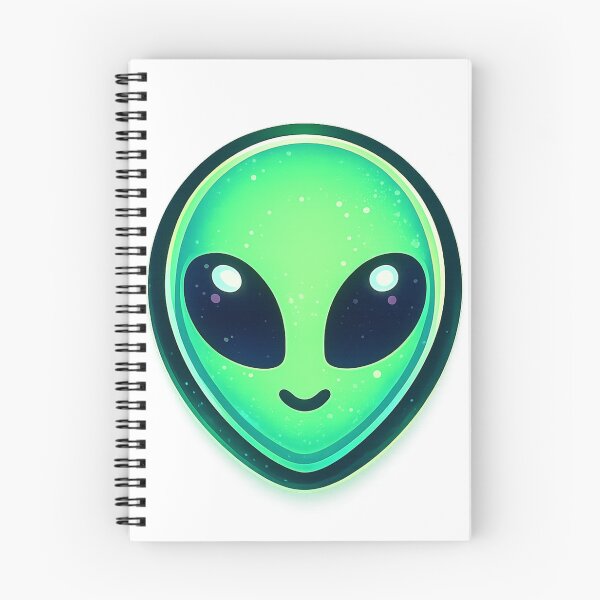 Item preview, Diseño de cabeza alienígena brillante designed and sold by redsharkuk.
